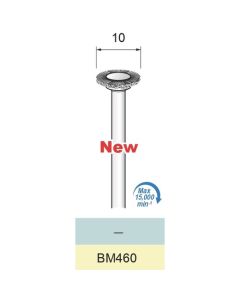 Stainless Steel Wire Wheel Brush φ10×φ3.0