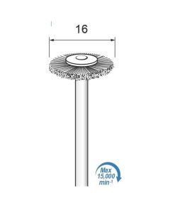 Stainless Steel Wire Wheel Brush φ16×φ3.0