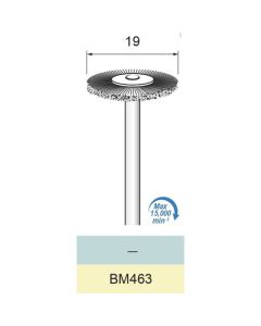 Stainless Steel Wire Wheel Brush φ19×φ3.0