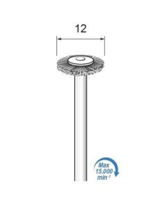 Steel Wire Wheel Brush φ12×φ3.0