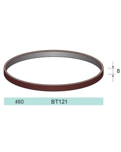 Abrasive Belt 8mm #80