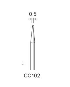Carbide Cutters Spiral Cut φ0.5×φ2.34
