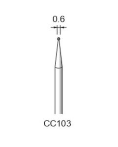 Carbide Cutters Spiral Cut φ0.6×φ2.34