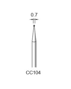 Carbide Cutters Spiral Cut φ0.7×φ2.34