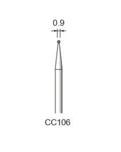 Carbide Cutters Spiral Cut φ0.9×φ2.34