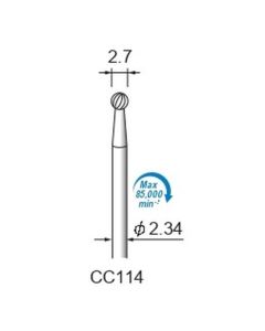 Carbide Cutters Spiral Cut φ2.7×φ2.34