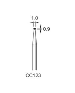 Carbide Cutters Spiral Cut φ1×0.9×φ2.34