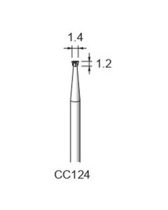 Carbide Cutters Spiral Cut φ1.4×1.2×φ2.34