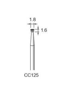 Carbide Cutters Spiral Cut φ1.8×1.6×φ2.34
