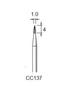 Carbide Cutters Spiral Cut φ1.0×4×φ2.34