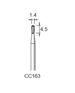 Carbide Cutters Spiral Cut (End Cut) φ1.4×4.5×φ2.34