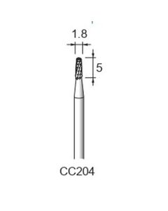 Carbide Cutters Cross Cut (End Cut) φ1.8×5 ×φ2.34