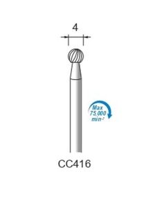 Carbide Cutters Spiral Cut φ4×φ3.0