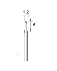 Diamond Plated Points #140 φ1.2×5×φ2.34