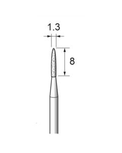 Diamond Plated Points #140 φ1.3×8×φ2.34
