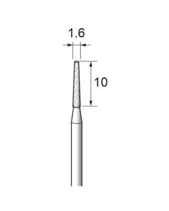 Diamond Plated Points #140 φ1.6×10×φ2.34