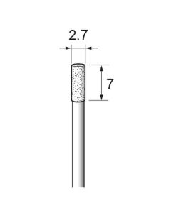 Diamond Plated Points #140 φ2.7×7×φ2.34