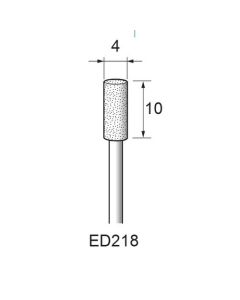 Diamond Plated Points #140 φ4×10×φ2.34