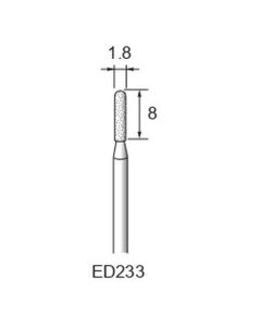 Diamond Plated Points #140 φ1.8×8×φ2.34