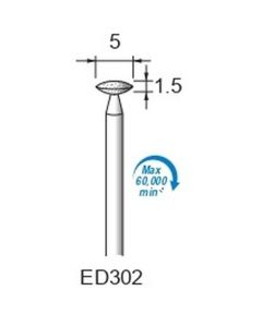 Diamond Plated Points #120 φ5×1.5×φ2.34