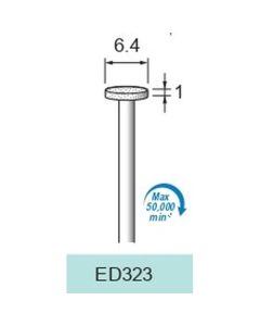 Diamond Plated Points #140 φ6.4×1×φ2.34