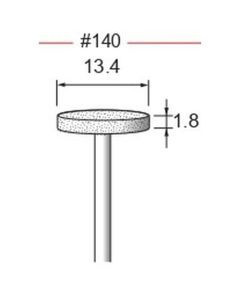 Diamond Plated Points #140 φ13.4×1.8×φ2.34