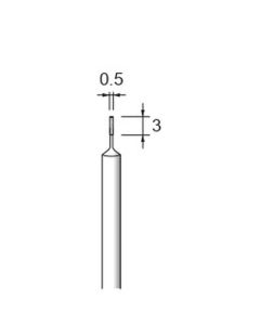 Diamond Plated Points #325 φ0.5×3×φ3.0