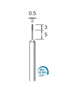 High-stiffness Diamond Plated Points #325 φ0.5×3×φ3.0