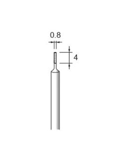 Diamond Plated Points #170 φ0.8×4×φ3.0