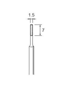 Diamond Plated Points #140 φ1.5×7×φ3.0
