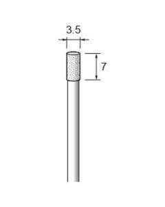 Diamond Plated Points #140 φ3.5×7×φ3.0