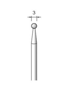 Diamond Plated Points #120 φ3×φ3.0