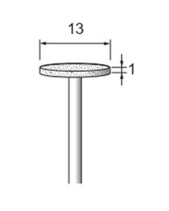 Diamond Plated Points #140 φ13×1×φ3.0