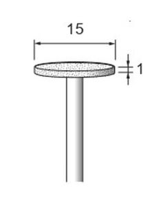 Diamond Plated Points #140 φ15×1×φ3.0