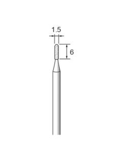 CBN Plated Points #140 φ1.5×6×φ3.0
