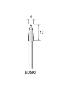 Diamond Plated Points #140 φ4×13×φ3.0