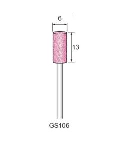 Grinding Stone PA #120 φ6×13×φ2.34
