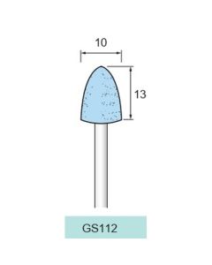 Grinding Stone WA #120 φ10×13×φ2.34