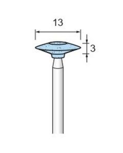 Grinding Stone WA #120 φ13×3×φ3.0