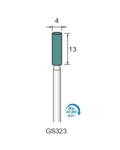 Grinding Stone GC #100 φ4×13×φ3.0