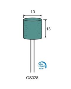 Grinding Stone GC #100 φ13×13×φ3.0