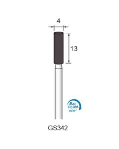 Grinding Stone Resinoid BA #60 φ4×13×φ3.0