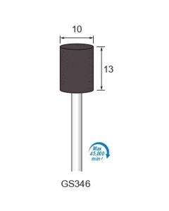 Grinding Stone Resinoid BA #46 φ10×13×φ3.0