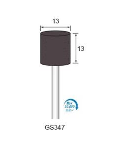 Grinding Stone Resinoid BA #46 φ13×13×φ3.0