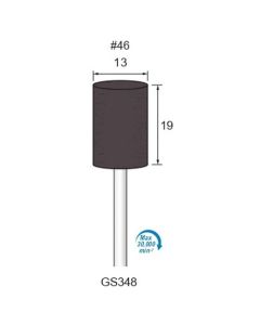 Grinding Stone Resinoid BA #46 φ13×19×φ3.0