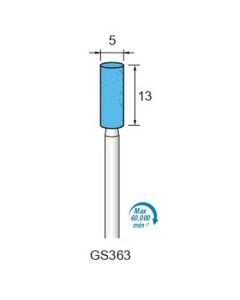Grinding Stone SG #120 φ5×13×φ3.0