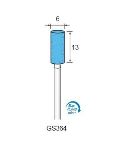 Grinding Stone SG #120 φ6×13×φ3.0