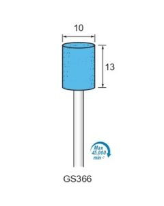 Grinding Stone SG #120 φ10×13×φ3.0