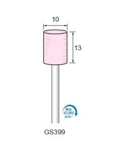 Grinding Stone SA #100 φ10×13×φ3.0