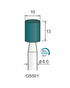 Grinding Stone GC #60 φ10×13×φ6.0
